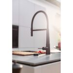 Franke Icon Semipro Matt Black Eviye Armatürü - Görsel 9