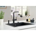 Franke Actıve Plus Metalıc Matt Black Eviye Armatürü - Görsel 8