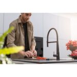 Franke Icon Semipro Matt Black Eviye Armatürü - Görsel 13