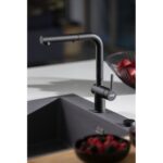 Franke Actıve Plus Metalıc Matt Black Eviye Armatürü - Görsel 12