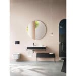 VitrA Equal Alt Ünite, 80 cm, Bir Çekmeceli, Hareli Siyah Meşe - Görsel 2