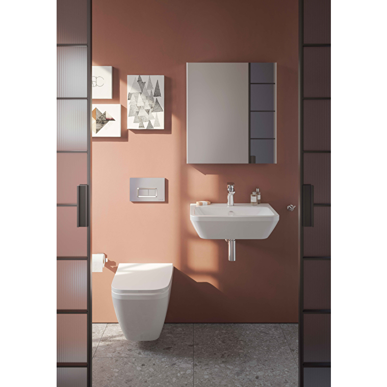 VitrA Base Düz Ayna, 60 cm, Fırçalı Krom - Görsel 7