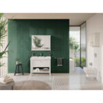VitrA Valarte Üst Ünite, 75 cm, İki Kapaklı, Mat Beyaz - Görsel 6
