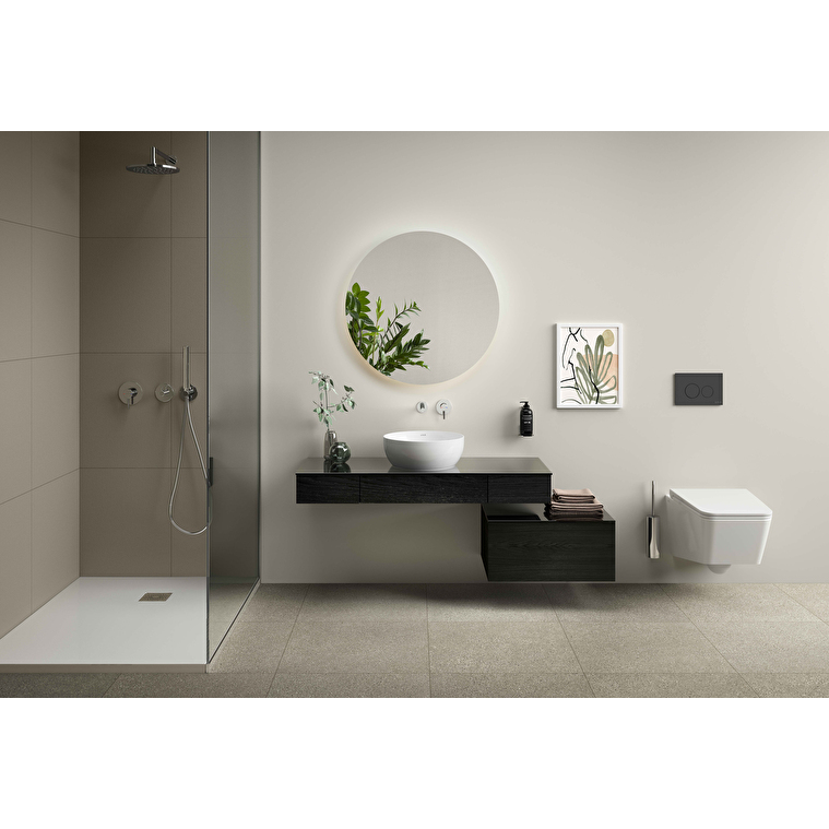 VitrA Origin Alt Ünite, 60 cm, Bir Çekmeceli, Hareli Siyah Meşe - Görsel 6