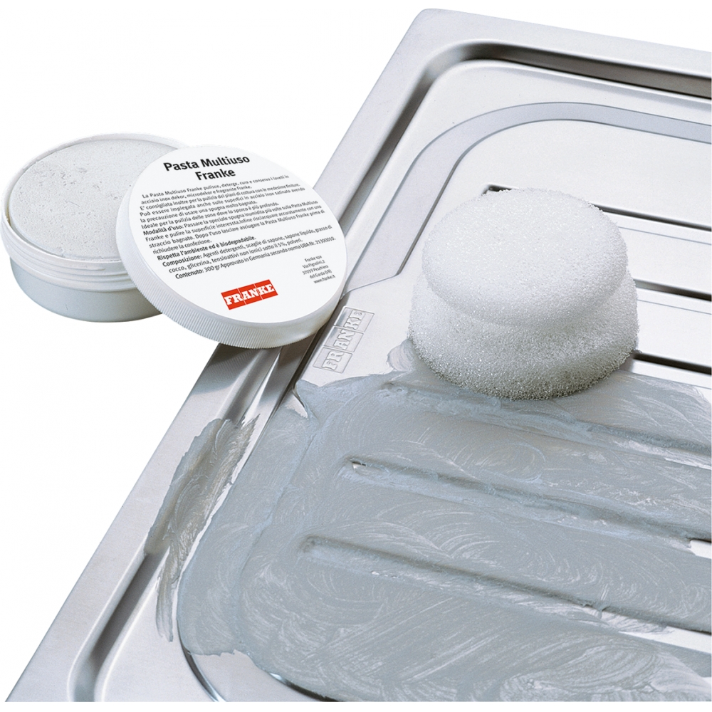 PP001_112.0158.200.jpg Franke Çelik Eviye Bakım Ve Temizlik Ürünü İnox Pasta - Görsel 1