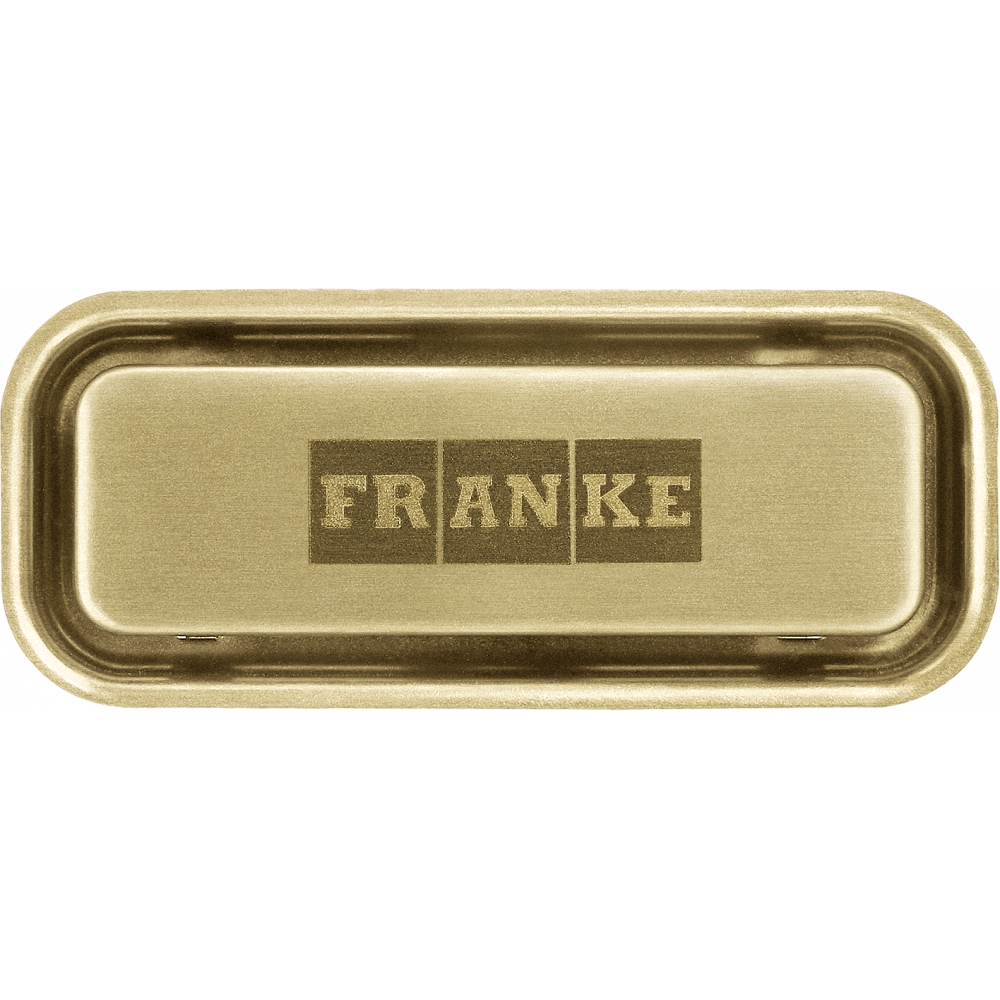 PP001_112.0630.208.jpg Franke Eviye Aksesuarı Dikdortgen Taşma Kiti, Gold - Görsel 1