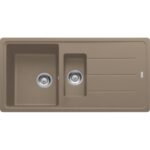 Franke Basis Bfg 651 Oyster 1.5 Gözlü Sağ/Sol Damlalıklı Fragranit Eviye