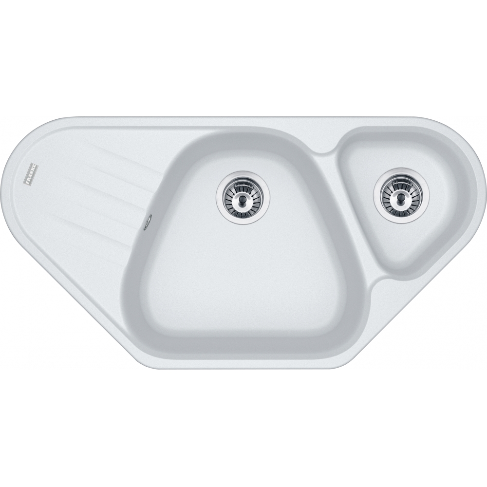 PP001_114.0474.967-1.jpg Franke Antea Azg 661-E Bianco Fragranit Eviye - Görsel 1
