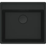 Franke Maris Mrg 610-52 Tl Matt Black Tek Gözlü Damlalıksız Fragranit Eviye