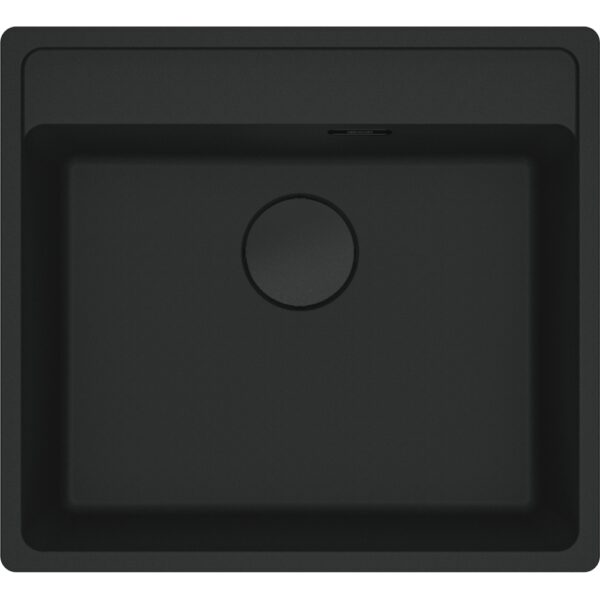 Franke Maris Mrg 610-52 Tl Matt Black Tek Gözlü Damlalıksız Fragranit Eviye