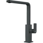 Franke Mythos Flat Black Steel Eviye Armatürü