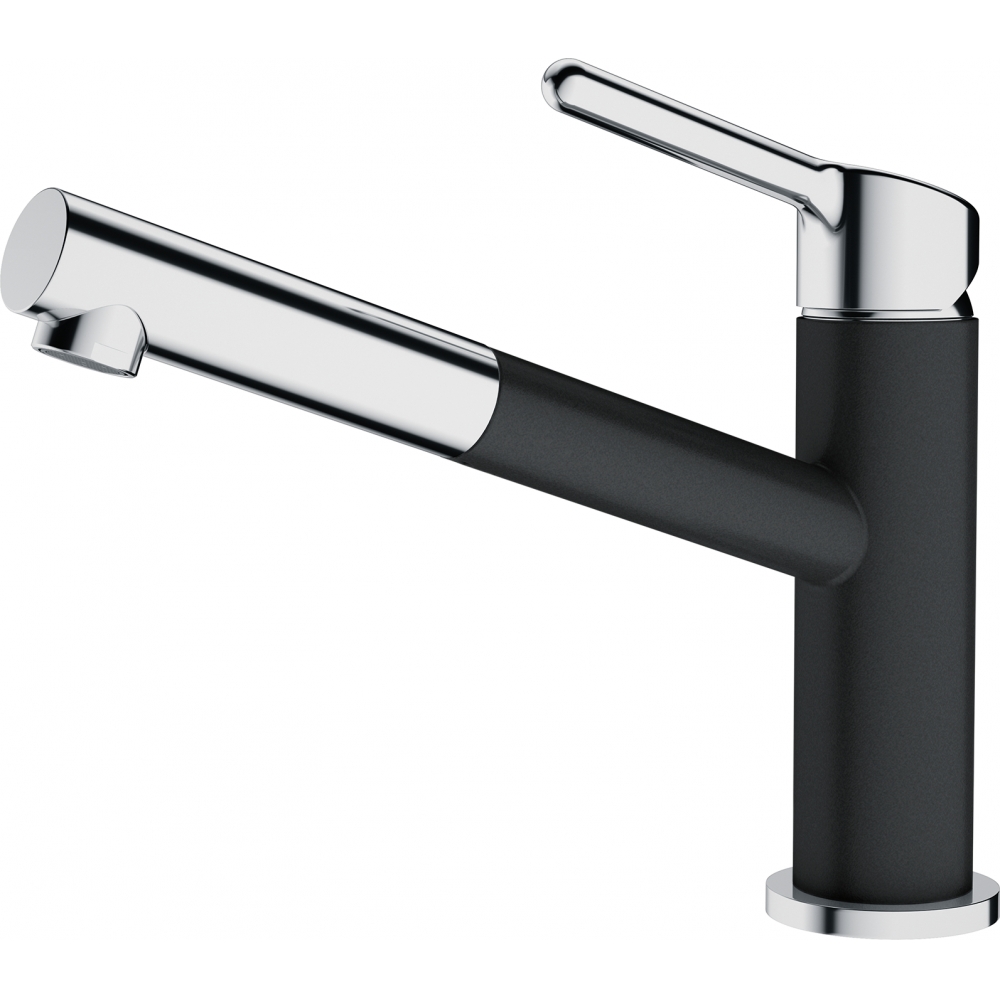 PP001_115.0623.057-1.jpg Franke Orbit Doccia Nero Eviye Armatürü - Görsel 1