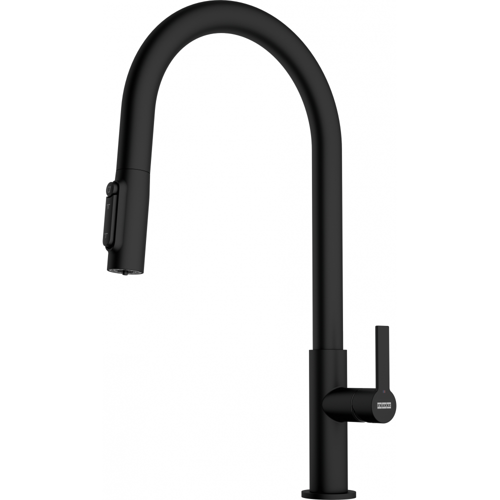 PP001_120.0730.911.jpg Franke Maris Slim Clear Matt Black Eviye Armatürü - Görsel 1