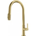 Franke Maris Slim Clear Gold Eviye Armatürü