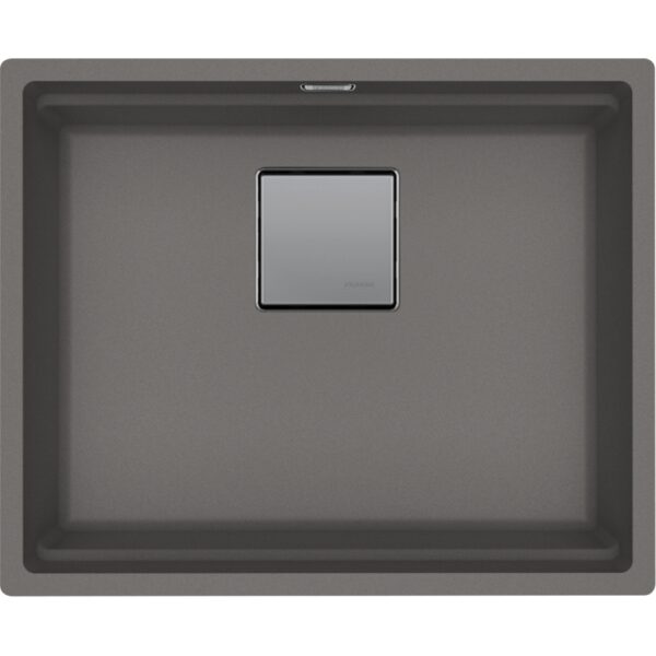 Franke Kubus 2 Kng 110-52 Stone Grey Tek Gözlü Damlalıksız Fragranit Eviye