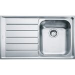 Franke Neptun Slimtop Nex 211 Tek Gözlü Sol Damlalıklı Çelik Eviye