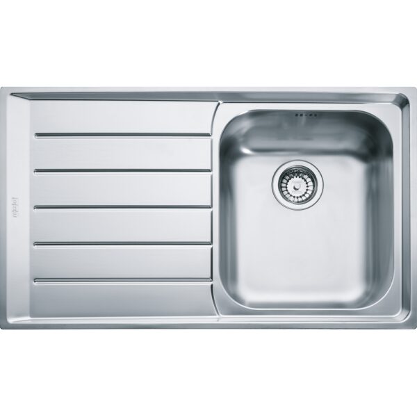 Franke Neptun Slimtop Nex 211 Tek Gözlü Sol Damlalıklı Çelik Eviye