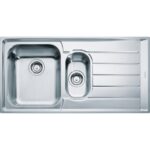 Franke Neptun Slimtop Nex 251 1.5 Gözlü Sağ Damlalıklı Çelik Eviye