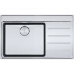 Franke Çelik Eviye Mythos Myx 211-86 3 1/2 Sağ Damlalıklı