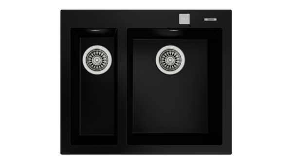 Teka FORSQUARE 590 TG Granit Eviye