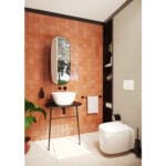 VitrA Plural Tezgah Ünitesi, 70 cm, Serbest, Alçak, Tek Armatür Delikli, Mat Siyah Seramik Tezgah, Lavabosuz - Görsel 6