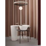 VitrA Plural Tezgah Ünitesi, 70 cm, Serbest, Alçak, Tek Armatür Delikli, Mat Siyah Seramik Tezgah, Lavabosuz - Görsel 7