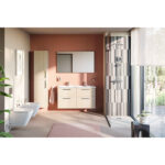 VitrA Base Düz Ayna, 120 cm, Fırçalı Krom - Görsel 2