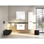 VitrA Sento Lavabo Dolabı, 80 cm, Bir Çekmeceli, Aydınlatmalı, Mat Beyaz - Görsel 24