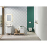VitrA Sento Lavabo Dolabı, 50 cm, Bir Kapaklı, Dar, Aydınlatmalı, Mat Beyaz, Sol - Görsel 26