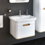 VitrA Sento Lavabo Dolabı, 65 cm, Bir Çekmeceli, Aydınlatmalı, Mat Beyaz - Görsel 14