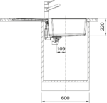 Franke Urban Ubg 611-100 Sahara Tek Gözlü Fragranit Eviye - Görsel 3