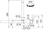 Franke Neptun Style Window Solutıon Eviye Armatürü - Görsel 5