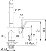 Franke Actıve Plus Metalıc Matt Black Eviye Armatürü - Görsel 15