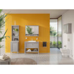 VitrA Valarte Üst Ünite, 75 cm, İki Kapaklı, Mat Beyaz - Görsel 5
