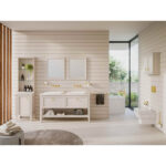VitrA Valarte Üst Ünite, 75 cm, İki Kapaklı, Mat Fildişi - Görsel 6