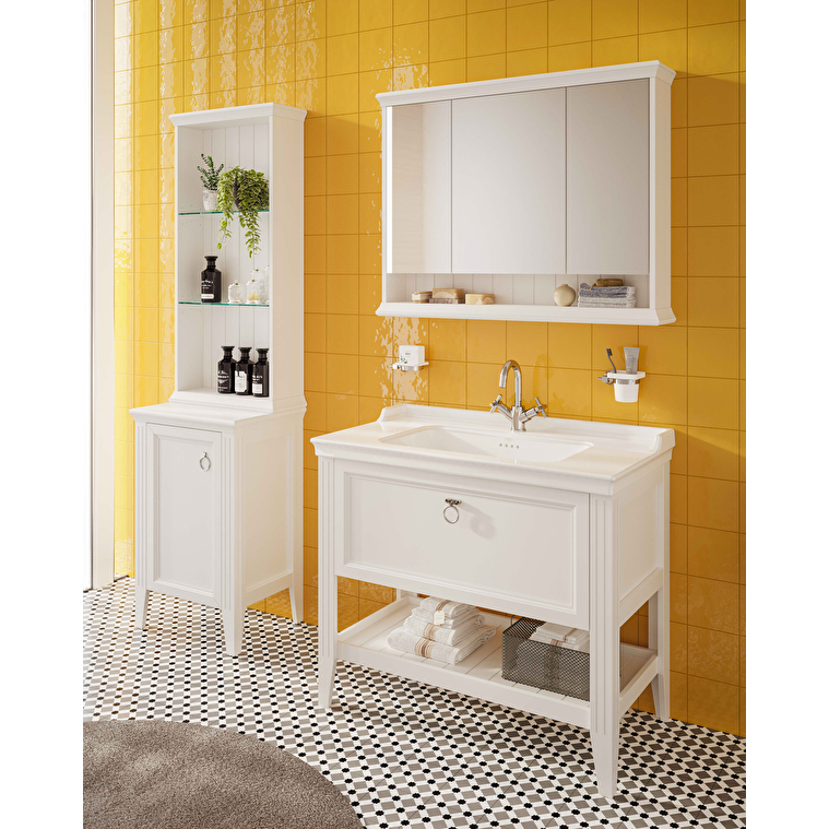 VitrA Valarte Açık Ünite, 55 cm, Mat Beyaz - Görsel 5