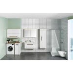 VitrA Sento Lavabo Dolabı, 80 cm, Bir Çekmeceli, Aydınlatmalı, Mat Beyaz - Görsel 18