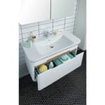VitrA Sento Lavabo Dolabı, 80 cm, Bir Çekmeceli, Aydınlatmalı, Mat Beyaz - Görsel 5