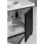 VitrA Liquid Lavabo Dolabı, 100 cm, Metal Kapaklı , Ayaklı - Görsel 9
