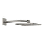 Grohe Rainshower SmartActive 310 Cube Tepe Duşu Seti 430 mm, 2 Akışlı, Satin Steel