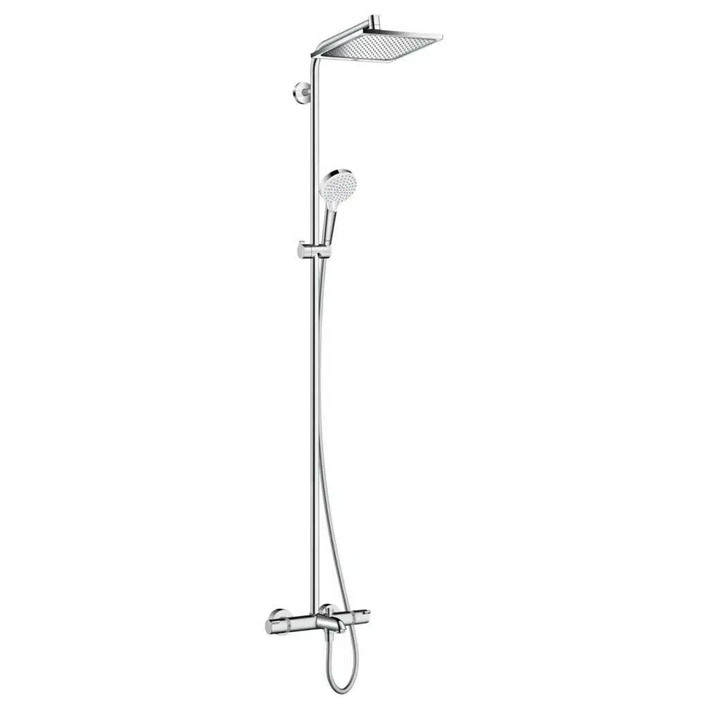 hansgrohe-crometta-e240-termostatik-dus-kolonu-gagali.webp Hansgrohe Crometta E240 Termostatik Duş Kolonu Gagalı - Görsel 1