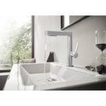 Hansgrohe Finoris Yüksek Lavabo Bataryası 230, Gider Seti Dahil - Görsel 3