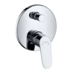 Hansgrohe Focus Ankastre Banyo Bataryası Yuvarlak