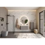 VitrA Gala Lavabo Dolabı, 100 cm, Bir Çekmeceli, Mat Taş Gri - Görsel 2